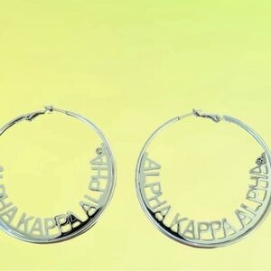 Silver Hoop Earrings
